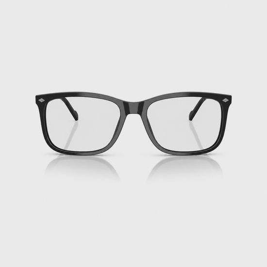 Vogue VO5618S photochromic brown replacement lenses, front video of the lenses darkening from clear to brown · ReFramed