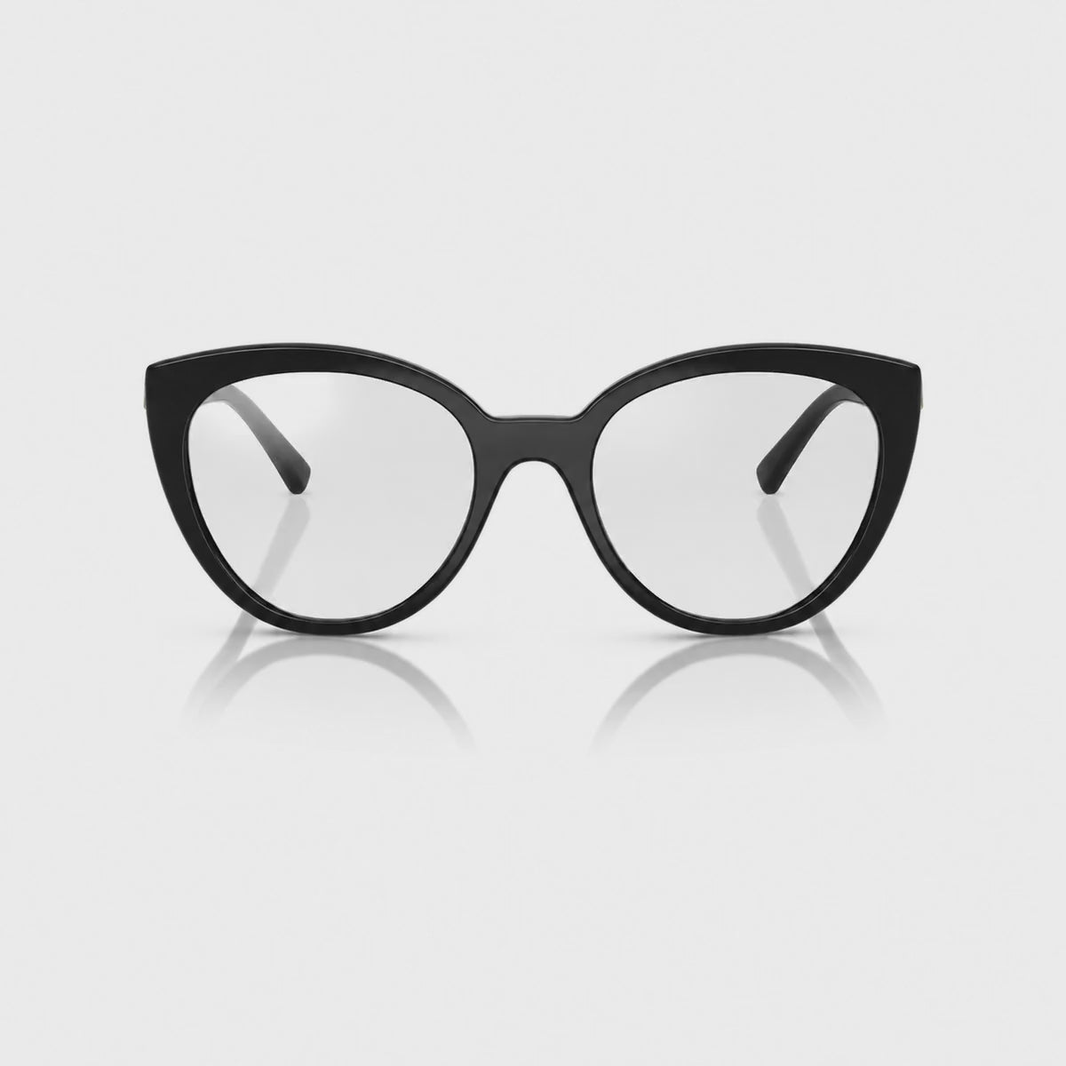 Vogue VO5634SB photochromic brown replacement lenses, front video of the lenses darkening from clear to brown · ReFramed