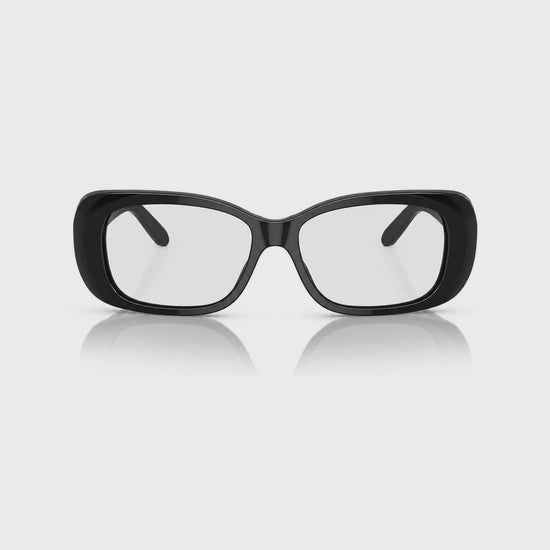 Vogue VO2606S photochromic gray replacement lenses, front video of the lenses darkening from clear to gray · ReFramed