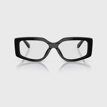 Vogue VO5642SU photochromic brown replacement lenses, front video of the lenses darkening from clear to brown · ReFramed