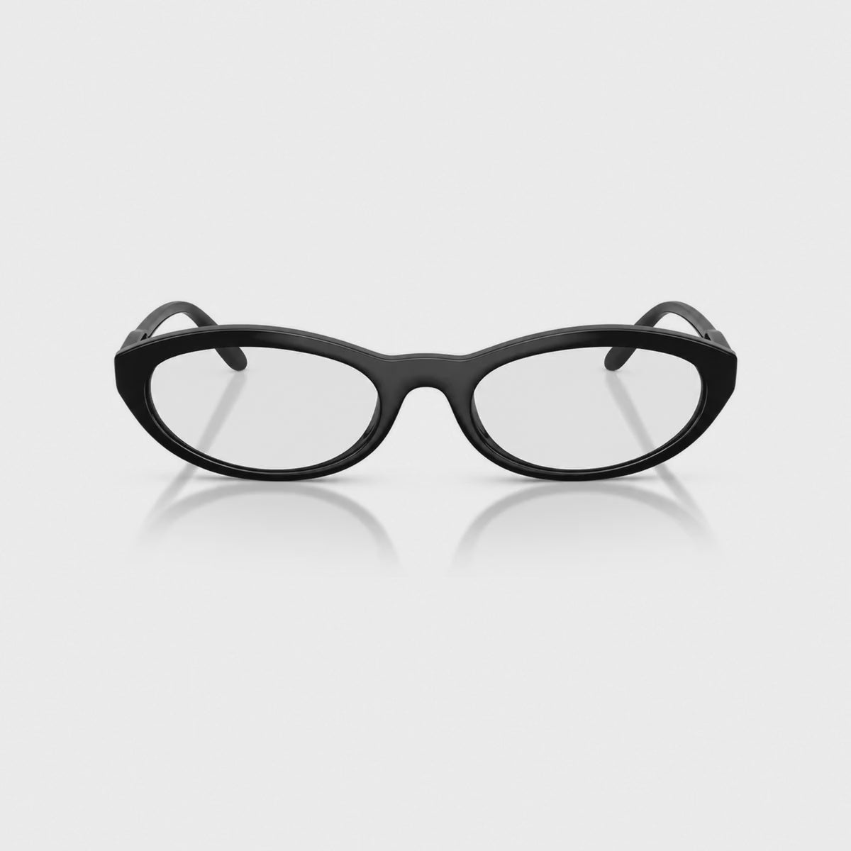 Vogue VO5697SU photochromic brown replacement lenses, front video of the lenses darkening from clear to brown · ReFramed