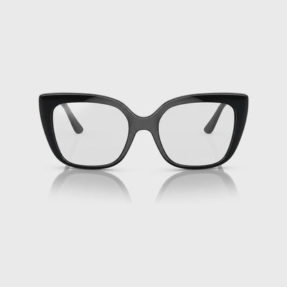 Vogue VO5337S photochromic brown replacement lenses, front video of the lenses darkening from clear to brown · ReFramed