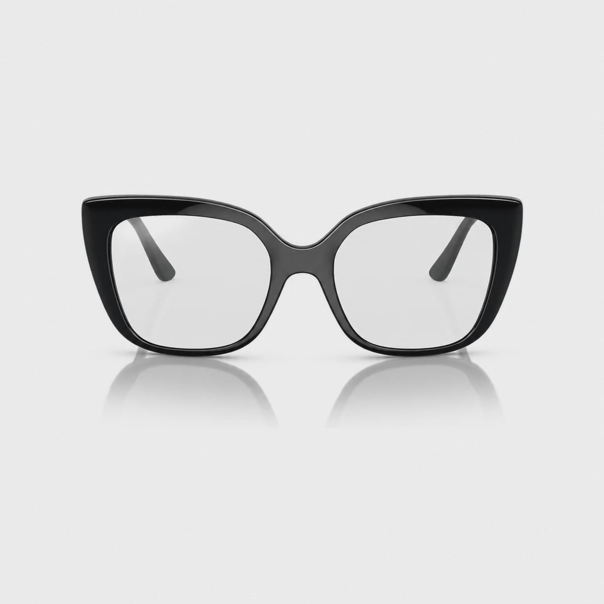 Vogue VO5337S photochromic brown replacement lenses, front video of the lenses darkening from clear to brown · ReFramed