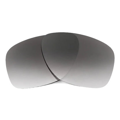 Pair of gradient gray replacement lenses for Ray-Ban RB2180 sunglasses, shown alone before fitting · ReFramed