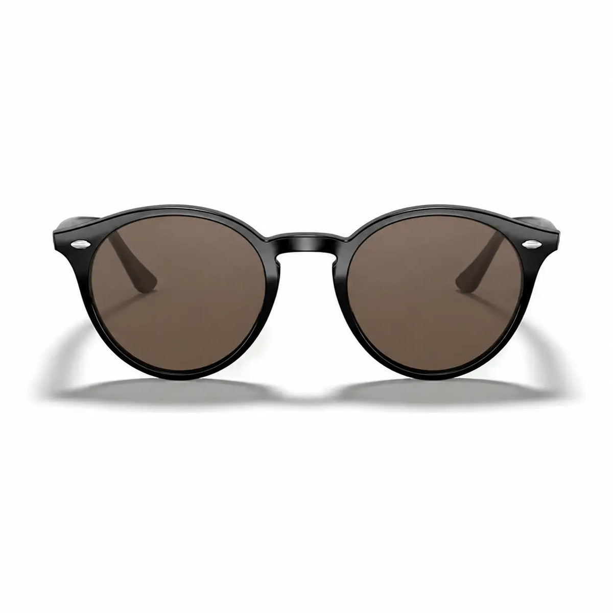 Ray-Ban RB2180 replacement lenses in photochromic brown, front view of the frame fitted with the new lenses · ReFramed