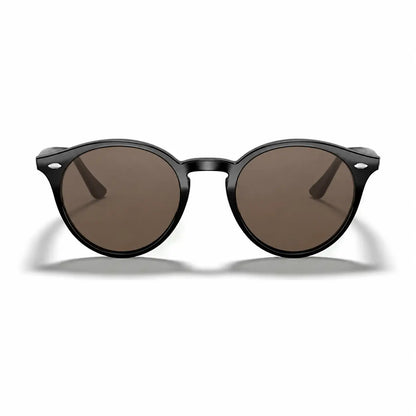 Ray-Ban RB2180 replacement lenses in photochromic brown, front view of the frame fitted with the new lenses · ReFramed