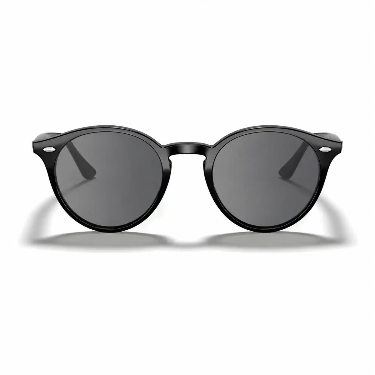Ray-Ban RB2180 replacement lenses in photochromic gray, front view of the frame fitted with the new lenses · ReFramed