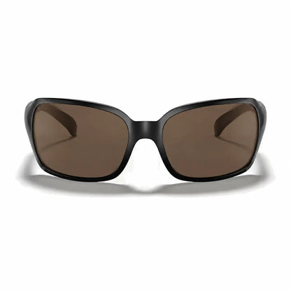 Ray-Ban RB4068 replacement lenses in photochromic brown, front view of the frame fitted with the new lenses · ReFramed