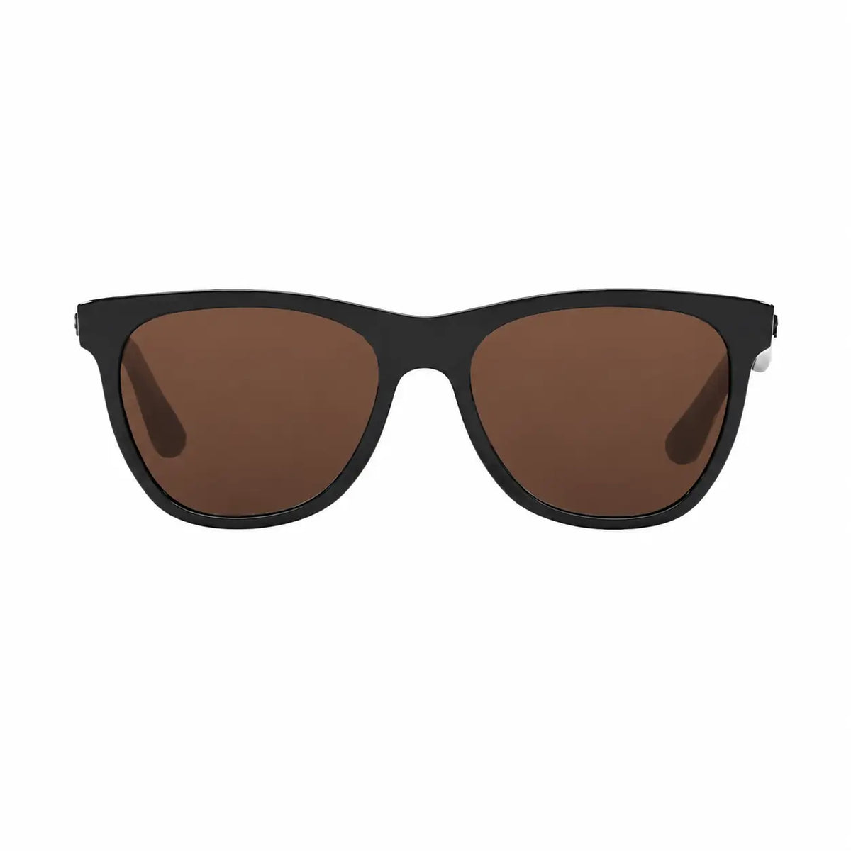 Ray-Ban RB4184 replacement lenses in brown, front view of the frame fitted with the new lenses · ReFramed