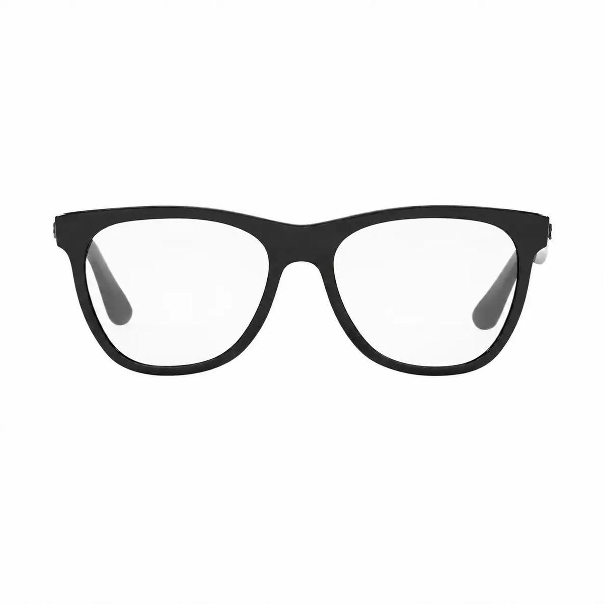 Ray-Ban RB4184 replacement lenses in crystal clear, front view of the frame fitted with the new lenses · ReFramed