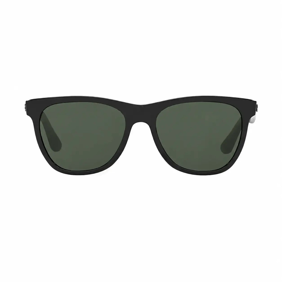 Ray-Ban RB4184 replacement lenses in G15 green, front view of the frame fitted with the new lenses · ReFramed