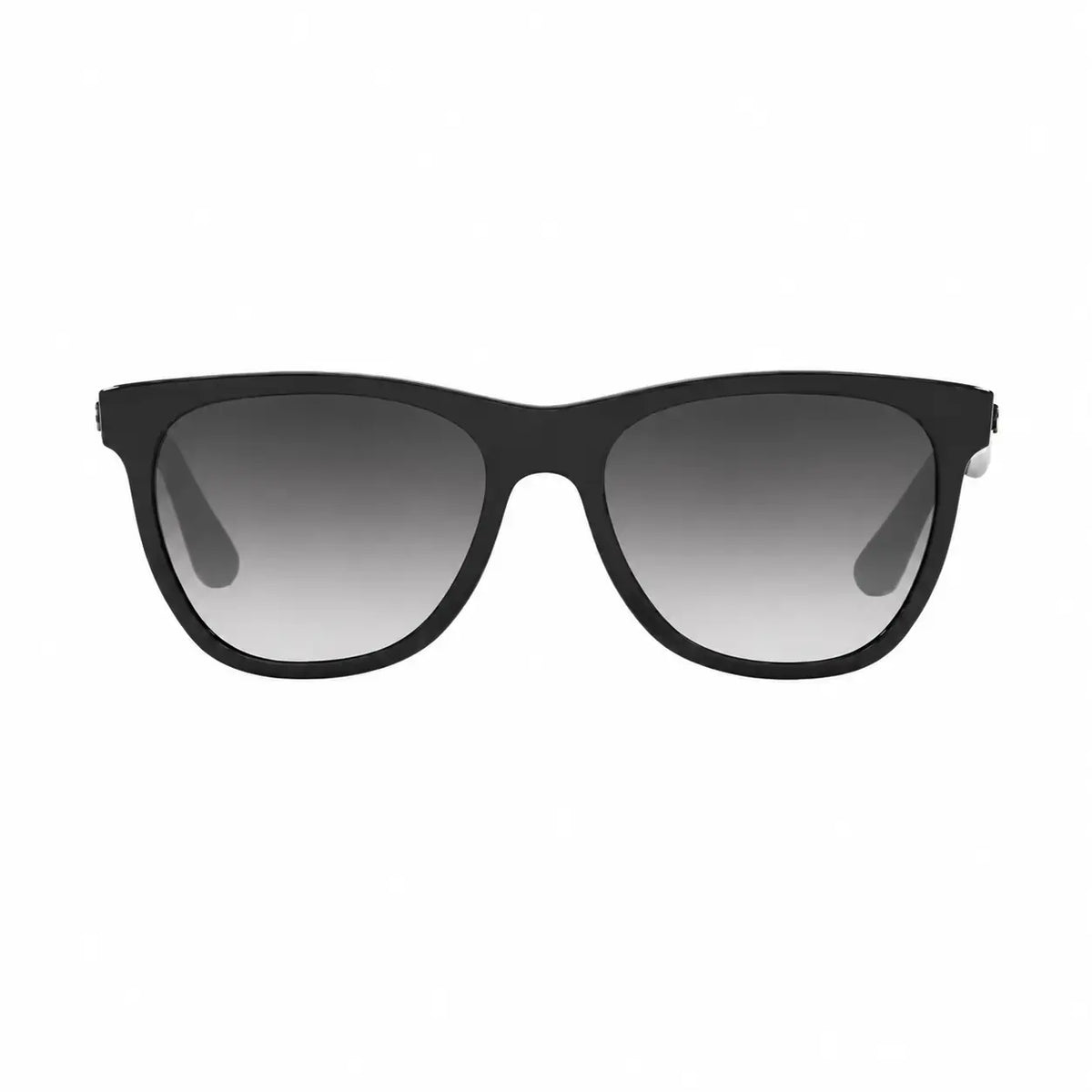 Ray-Ban RB4184 replacement lenses in gradient gray, front view of the frame fitted with the new lenses · ReFramed