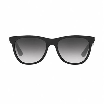 Ray-Ban RB4184 replacement lenses in gradient gray, front view of the frame fitted with the new lenses · ReFramed