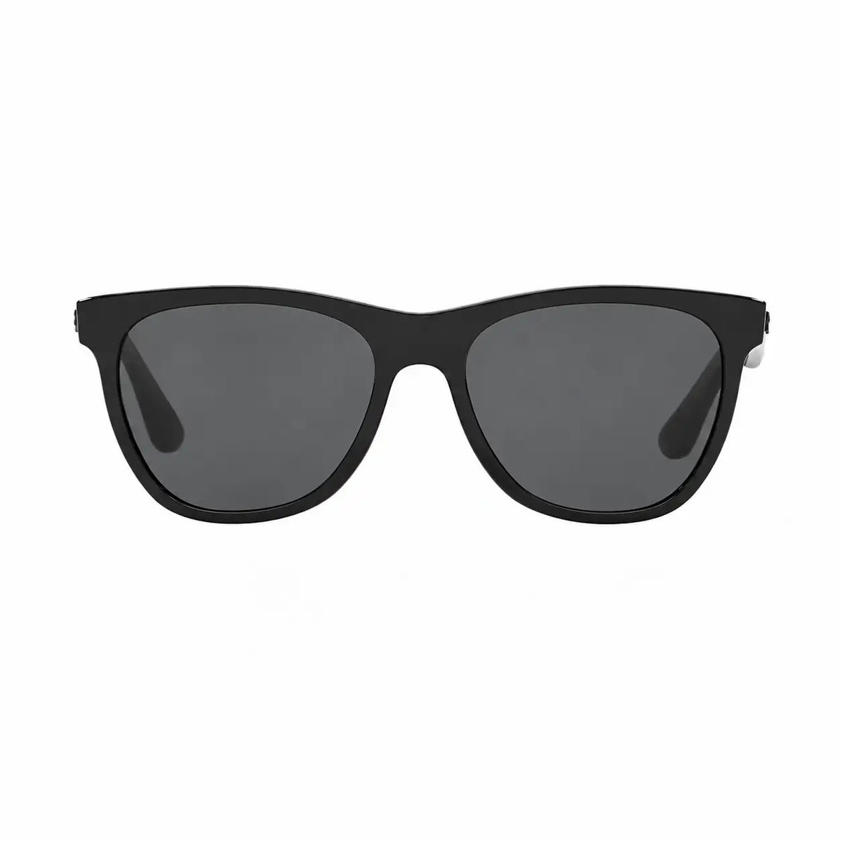 Ray-Ban RB4184 replacement lenses in gray, front view of the frame fitted with the new lenses · ReFramed