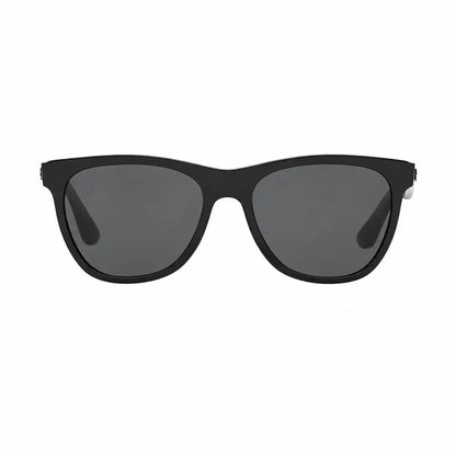 Ray-Ban RB4184 replacement lenses in gray, front view of the frame fitted with the new lenses · ReFramed