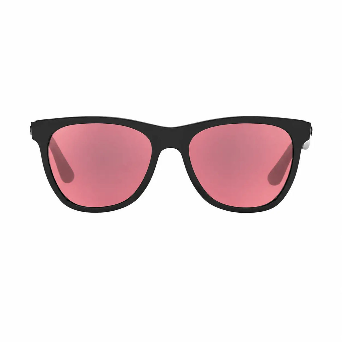 Ray-Ban RB4184 replacement lenses in pink, front view of the frame fitted with the new lenses · ReFramed