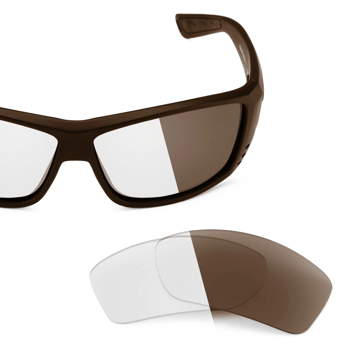 Costa Cat Cay replacement lenses — Adapt Brown Photochromic lens | ReFramed