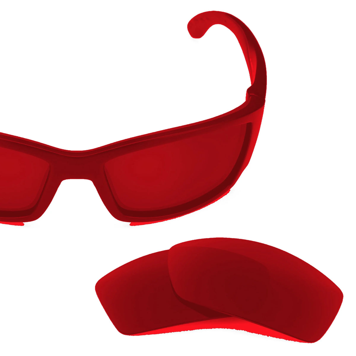 Costa Corbina replacement lenses — Red lens | ReFramed