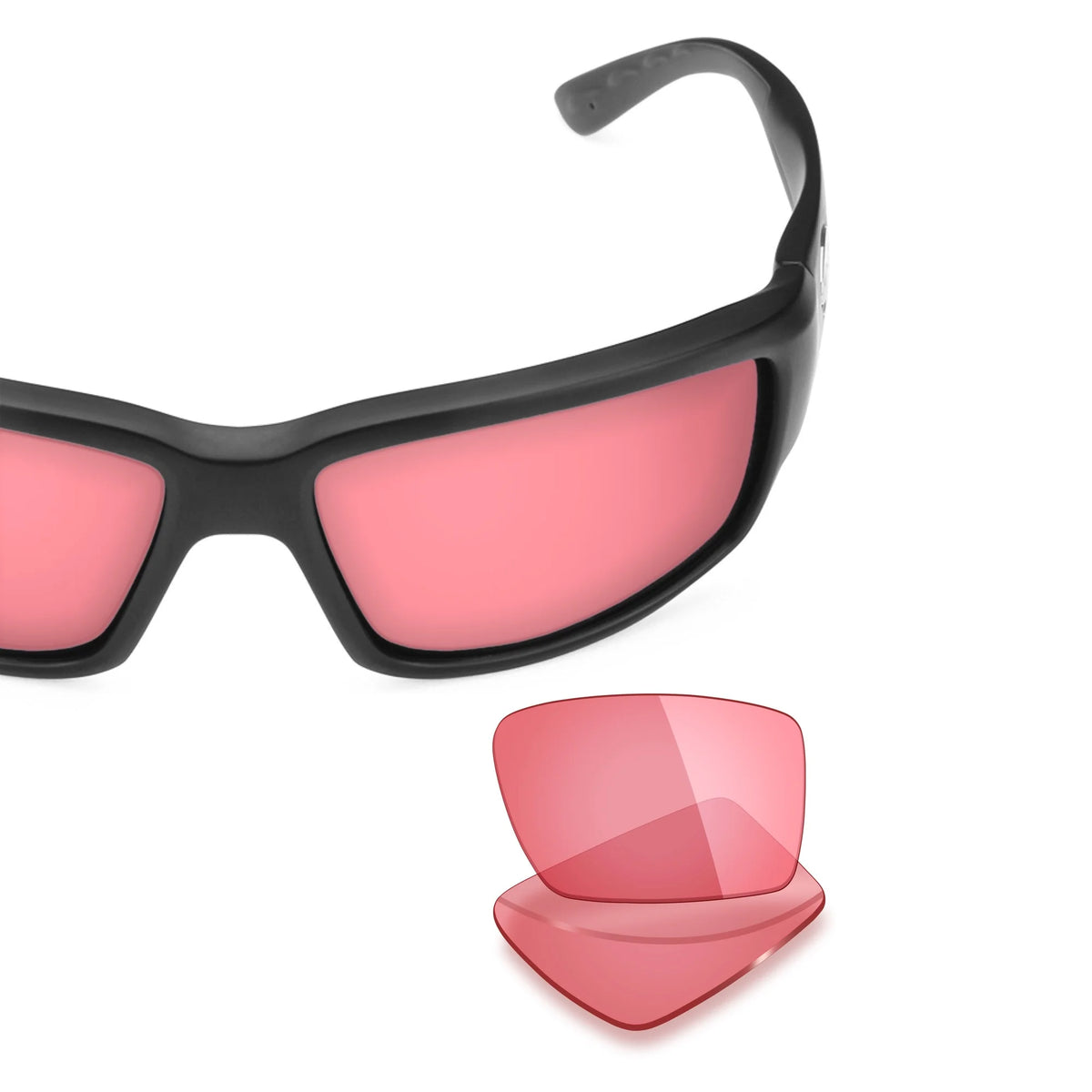 Costa Fantail replacement lenses — Pink lens, frame with lens pair | ReFramed