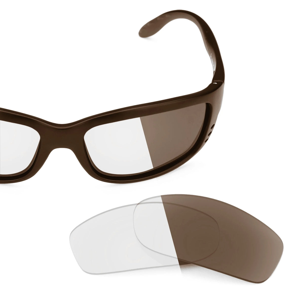 Costa Zane replacement lenses — Adapt Brown Photochromic lens | ReFramed
