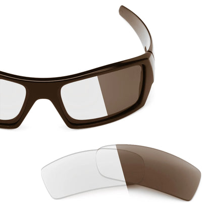 Oakley Gascan OO9014 replacement lenses — Adapt Brown Photochromic lens | ReFramed