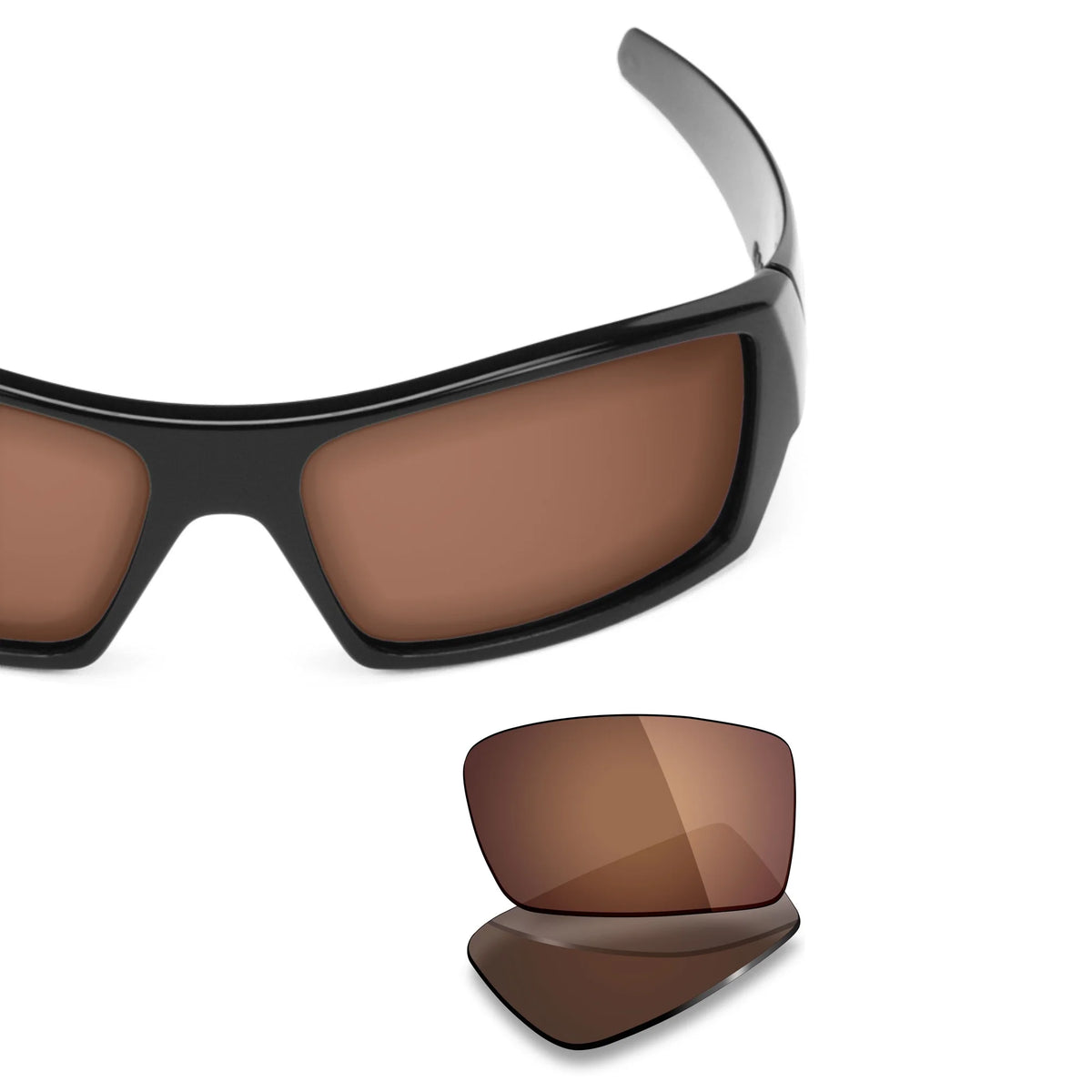 Oakley Gascan OO9014 replacement lenses — Brown lens, frame with lens pair | ReFramed
