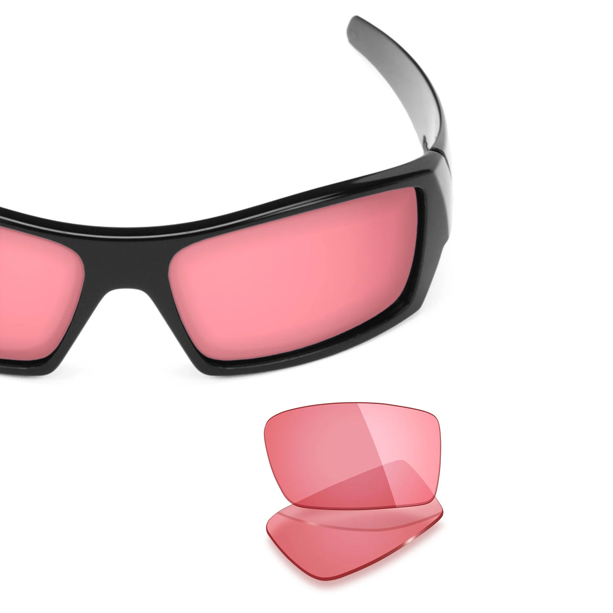 Oakley Gascan OO9014 replacement lenses — Pink lens, frame with lens pair | ReFramed