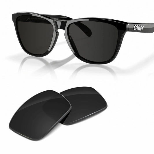 Oakley Frogskins OO9013 replacement lenses in Gray — frame with lens pair | ReFramed