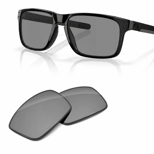 Oakley Holbrook Mix OO9384 replacement lenses in Gray — frame with lens pair | ReFramed