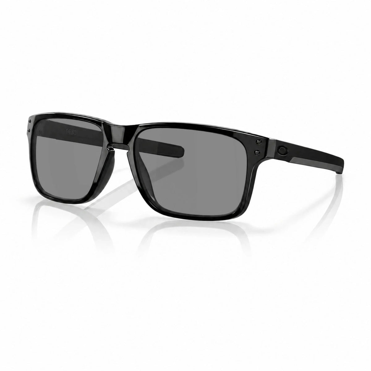 Oakley Holbrook Mix OO9384 with Gray lenses — side view | ReFramed