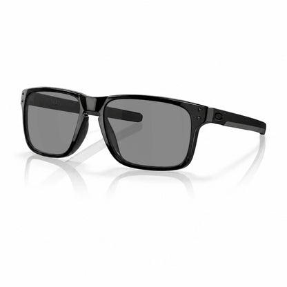 Oakley Holbrook Mix OO9384 with Gray lenses — side view | ReFramed