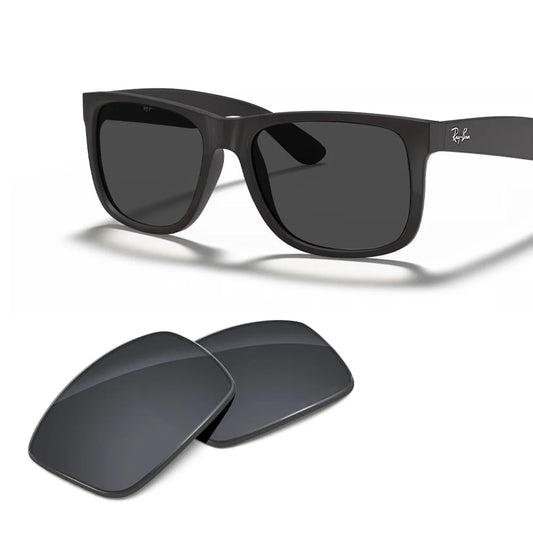 Ray-Ban Justin RB4165 — Gray lens pair | ReFramed