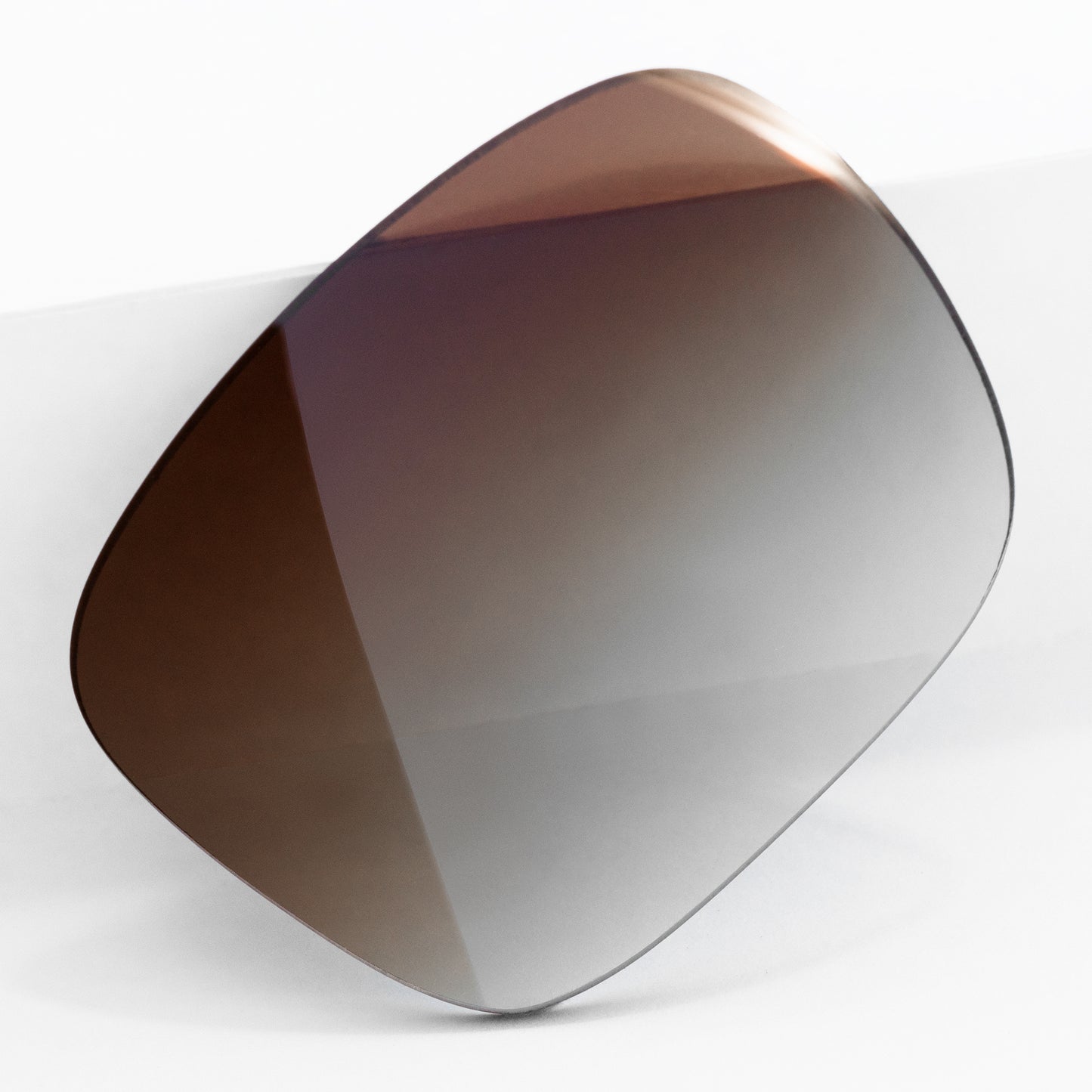 Ray-Ban Meta Wayfarer RW4008 replacement lenses — Gradient Brown polarized sunglass lens, 100% UV | ReFramed