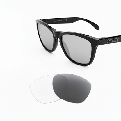 Oakley Frogskins OO9013 replacement lenses — Adapt Gray Photochromic polarized sunglass lens, 100% UV | ReFramed