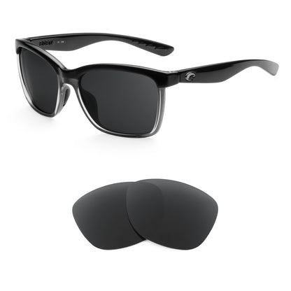 Costa Anaa replacement lenses — precision-cut polarized sunglass lenses, 100% UV | ReFramed