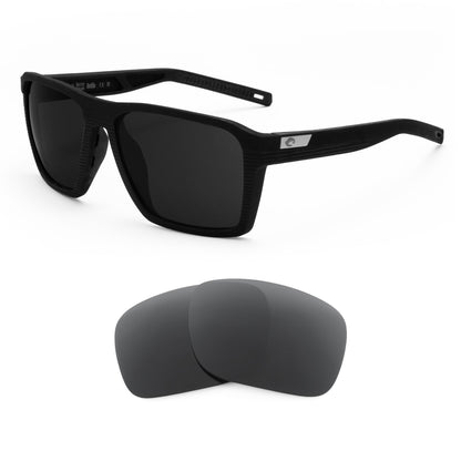 Costa Antille replacement lenses — precision-cut polarized sunglass lenses, 100% UV | ReFramed