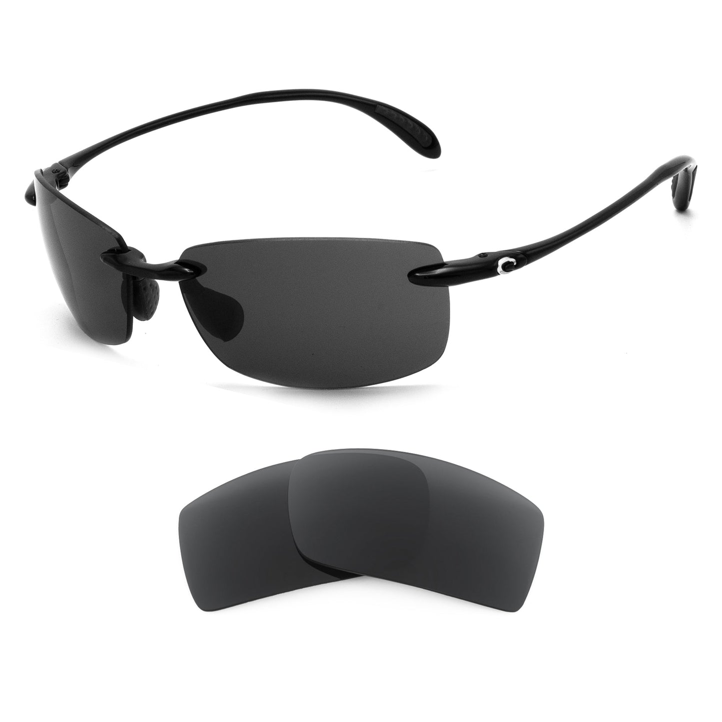 Costa Ballast replacement lenses — precision-cut polarized sunglass lenses, 100% UV | ReFramed