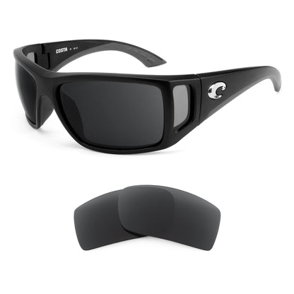 Costa Bomba replacement lenses — precision-cut polarized sunglass lenses, 100% UV | ReFramed