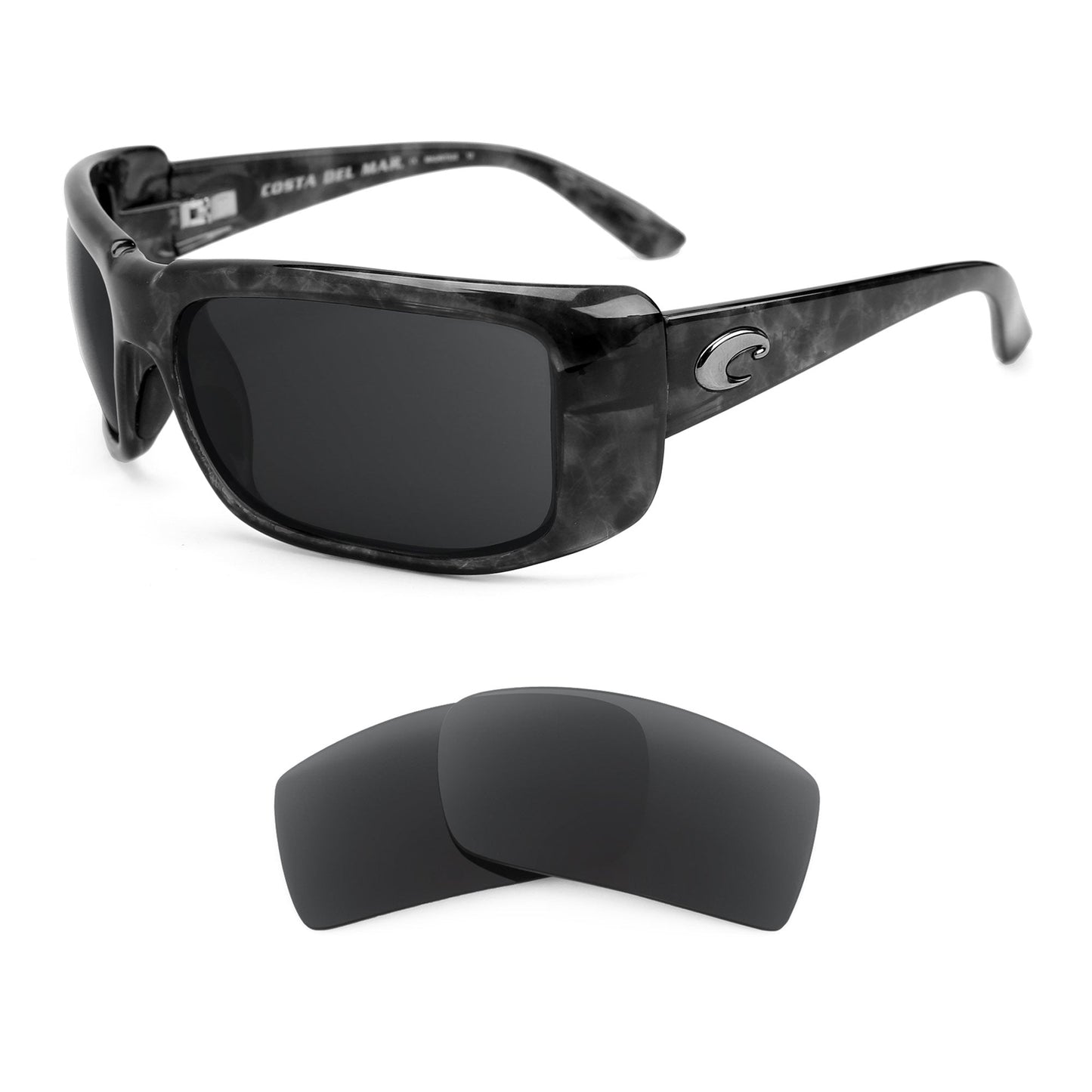 Costa Cheeca replacement lenses — precision-cut polarized sunglass lenses, 100% UV | ReFramed
