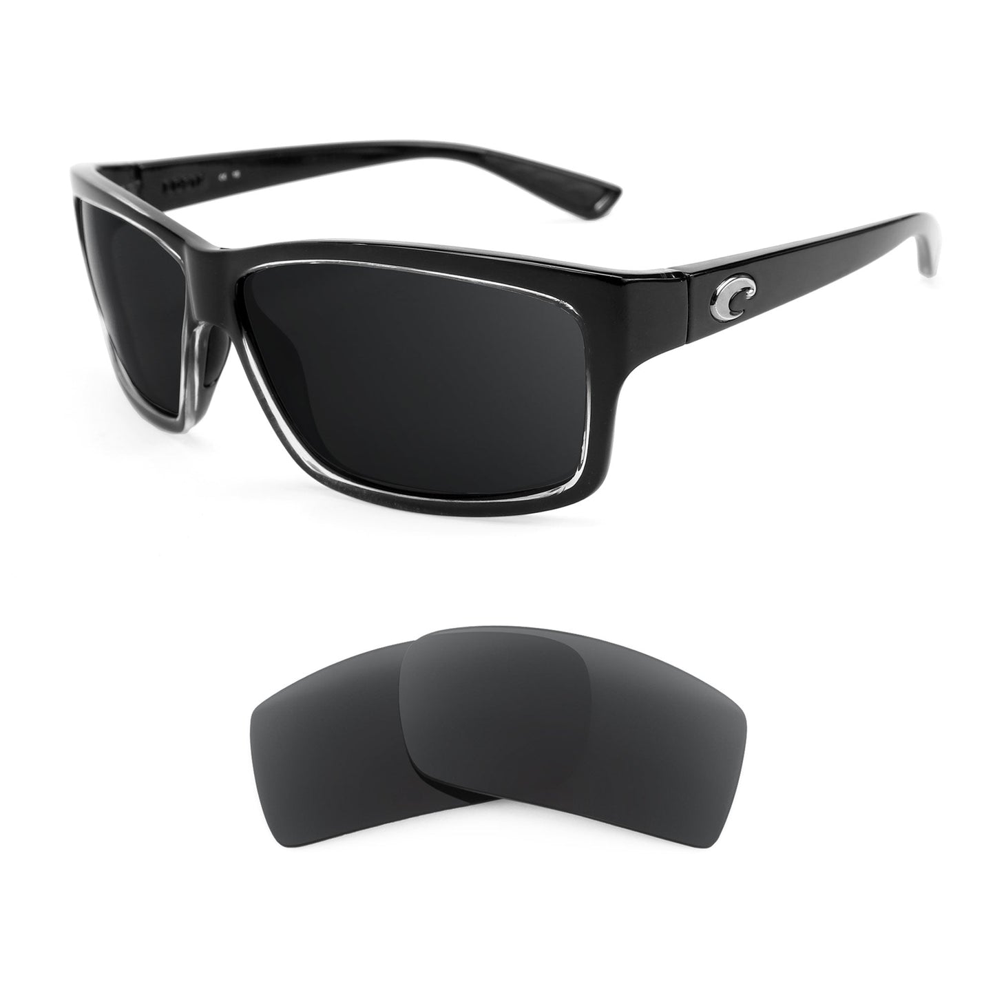 Costa Cut replacement lenses — precision-cut polarized sunglass lenses, 100% UV | ReFramed