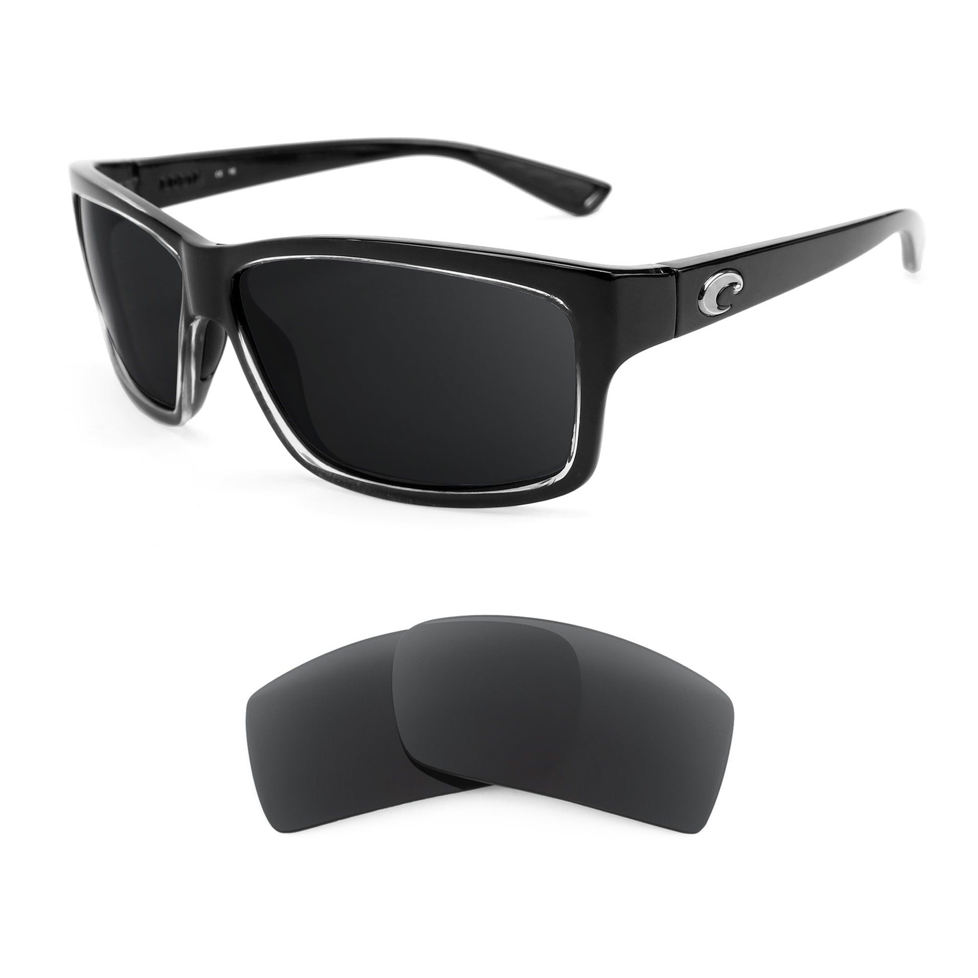 Costa Cut replacement lenses — precision-cut polarized sunglass lenses, 100% UV | ReFramed