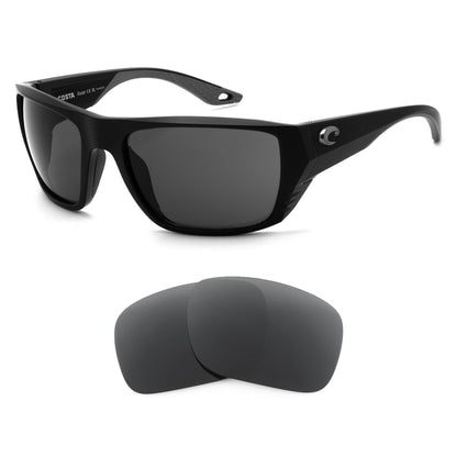 Costa Finlet replacement lenses — precision-cut polarized sunglass lenses, 100% UV | ReFramed