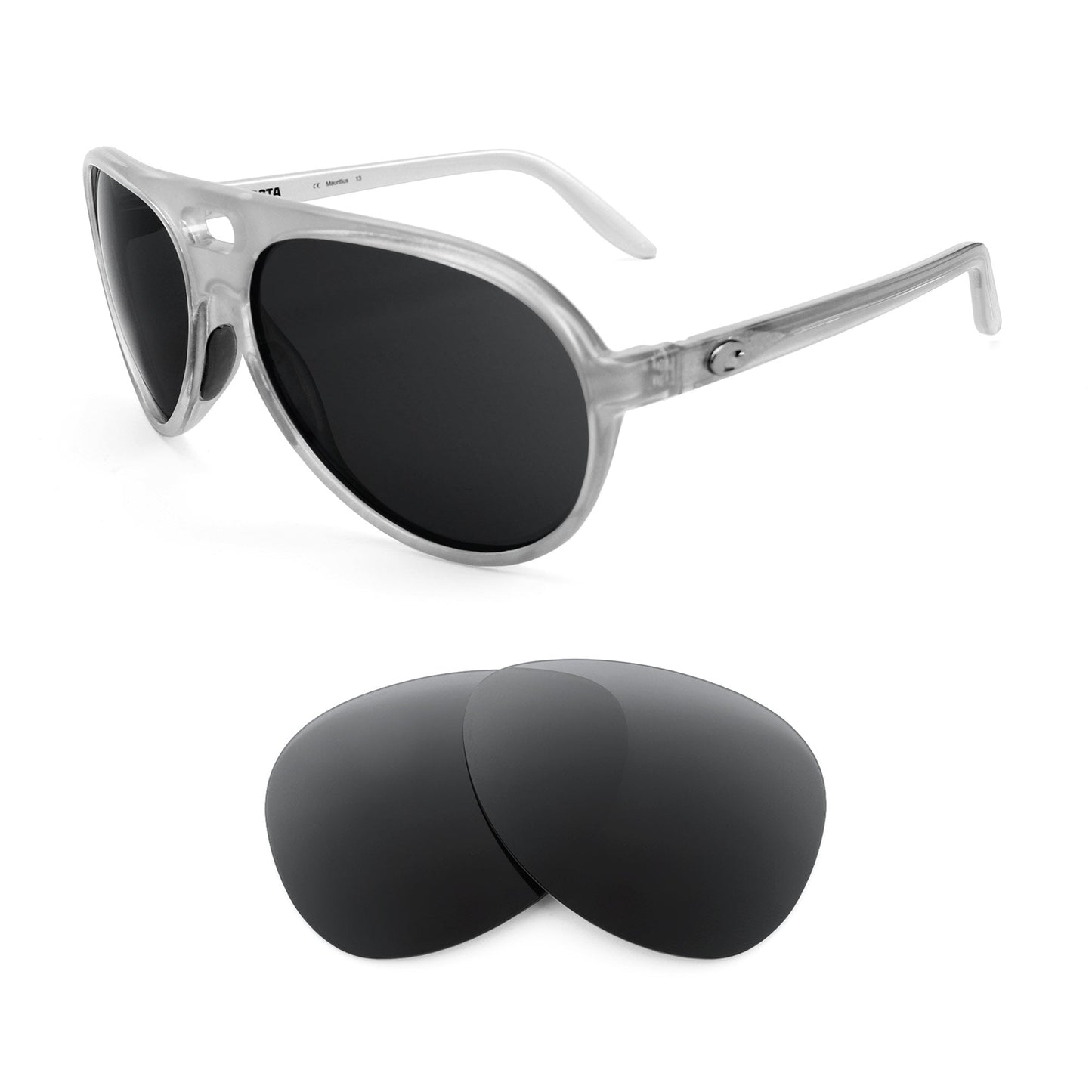 Costa Grand Catalina replacement lenses — precision-cut polarized sunglass lenses, 100% UV | ReFramed