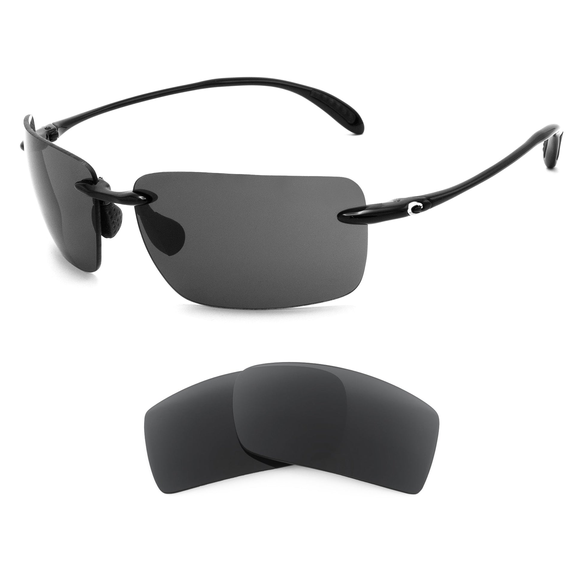 Costa Gulf Shore replacement lenses — precision-cut polarized sunglass lenses, 100% UV | ReFramed