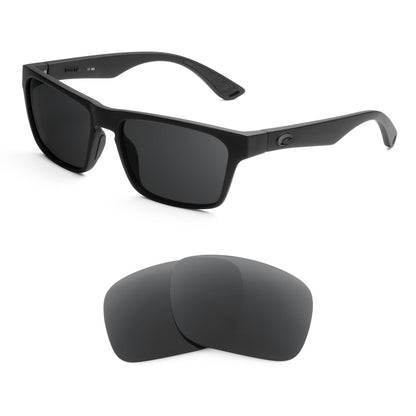 Costa Hinano replacement lenses — precision-cut polarized sunglass lenses, 100% UV | ReFramed