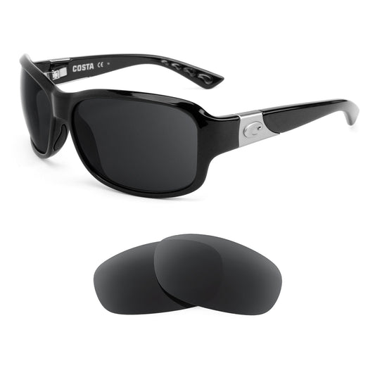 Costa Inlet replacement lenses — precision-cut polarized sunglass lenses, 100% UV | ReFramed