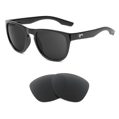 Costa Irie replacement lenses — precision-cut polarized sunglass lenses, 100% UV | ReFramed