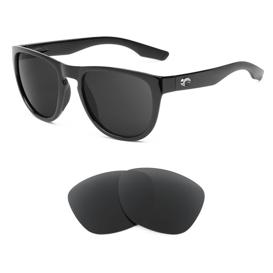 Costa Irie replacement lenses — precision-cut polarized sunglass lenses, 100% UV | ReFramed