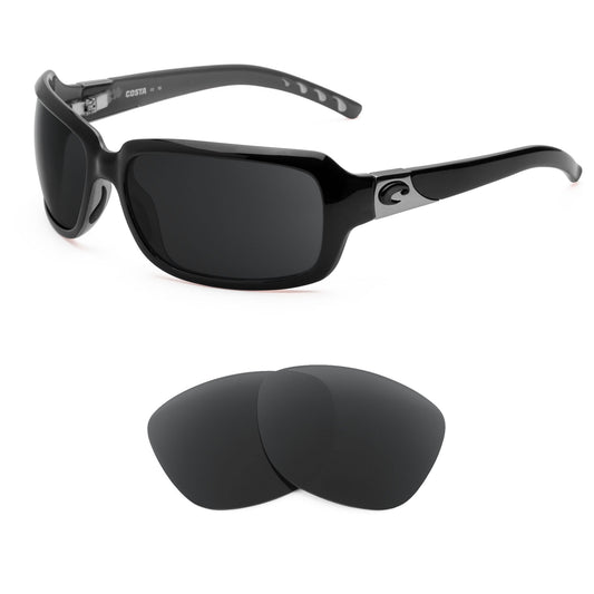Costa Isabela replacement lenses — precision-cut polarized sunglass lenses, 100% UV | ReFramed