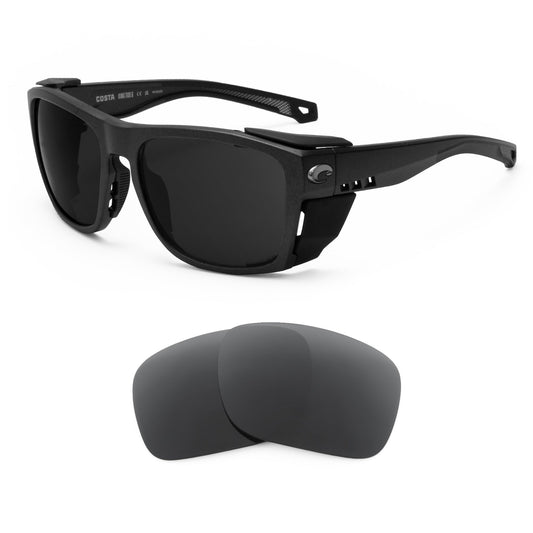Costa King Tide 6 replacement lenses — precision-cut polarized sunglass lenses, 100% UV | ReFramed